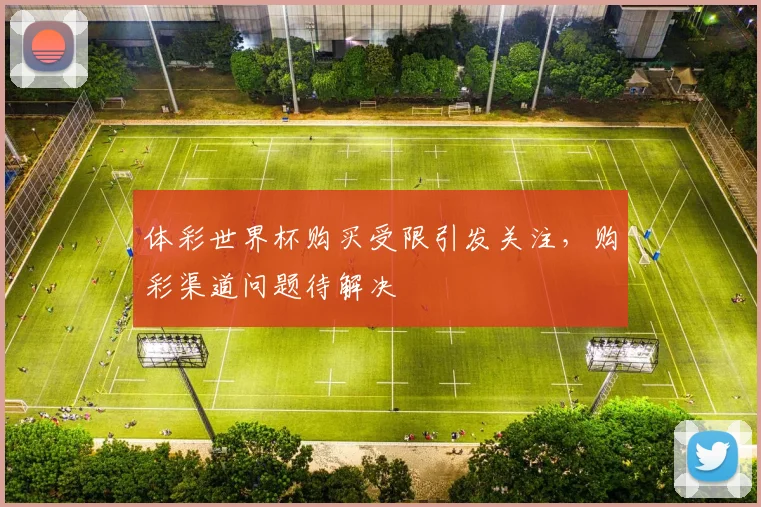 体彩世界杯购买受限引发关注,购彩渠道问题待解决